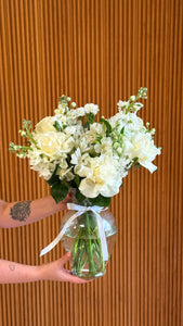 White Mix in a Vase